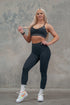 TMJ Apparel - TMJ Apparel Faded Whitney Tights - Small - Faded Black