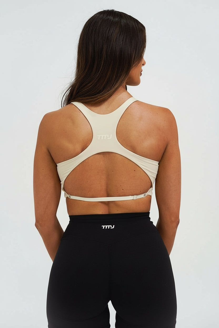 TMJ Apparel - Alex Crop - Cream - X - Small