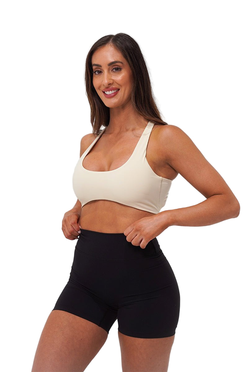 TMJ Apparel - Alex Crop - Cream - X - Small