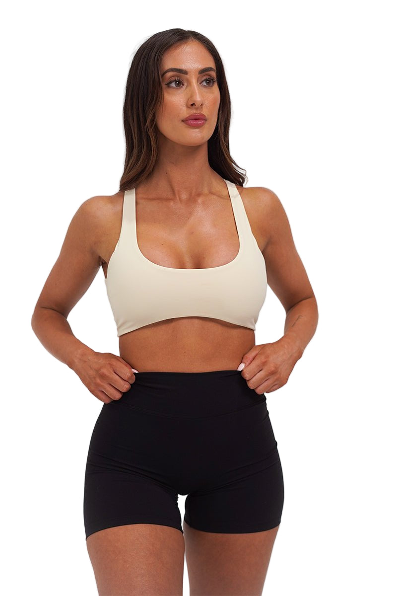TMJ Apparel - Alex Crop - Cream - X - Small