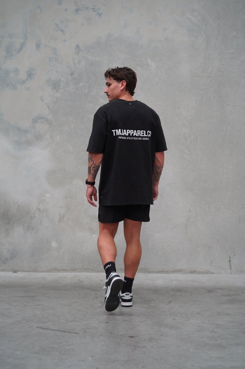 TMJ Apparel - TMJ Apparel 1993 Athleticulture Tee - Small - Washed Black