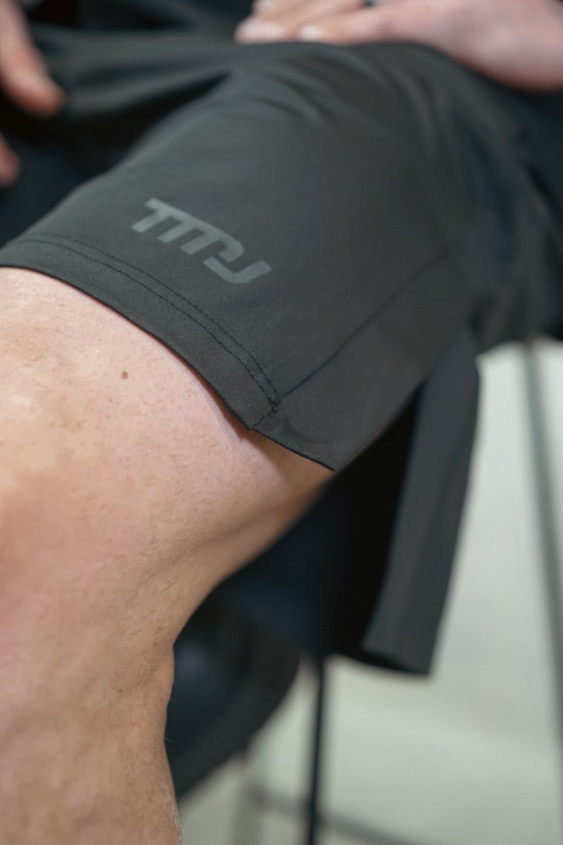TMJ Apparel - TMJ Apparel Performance Training Shorts - Small - Black/Black