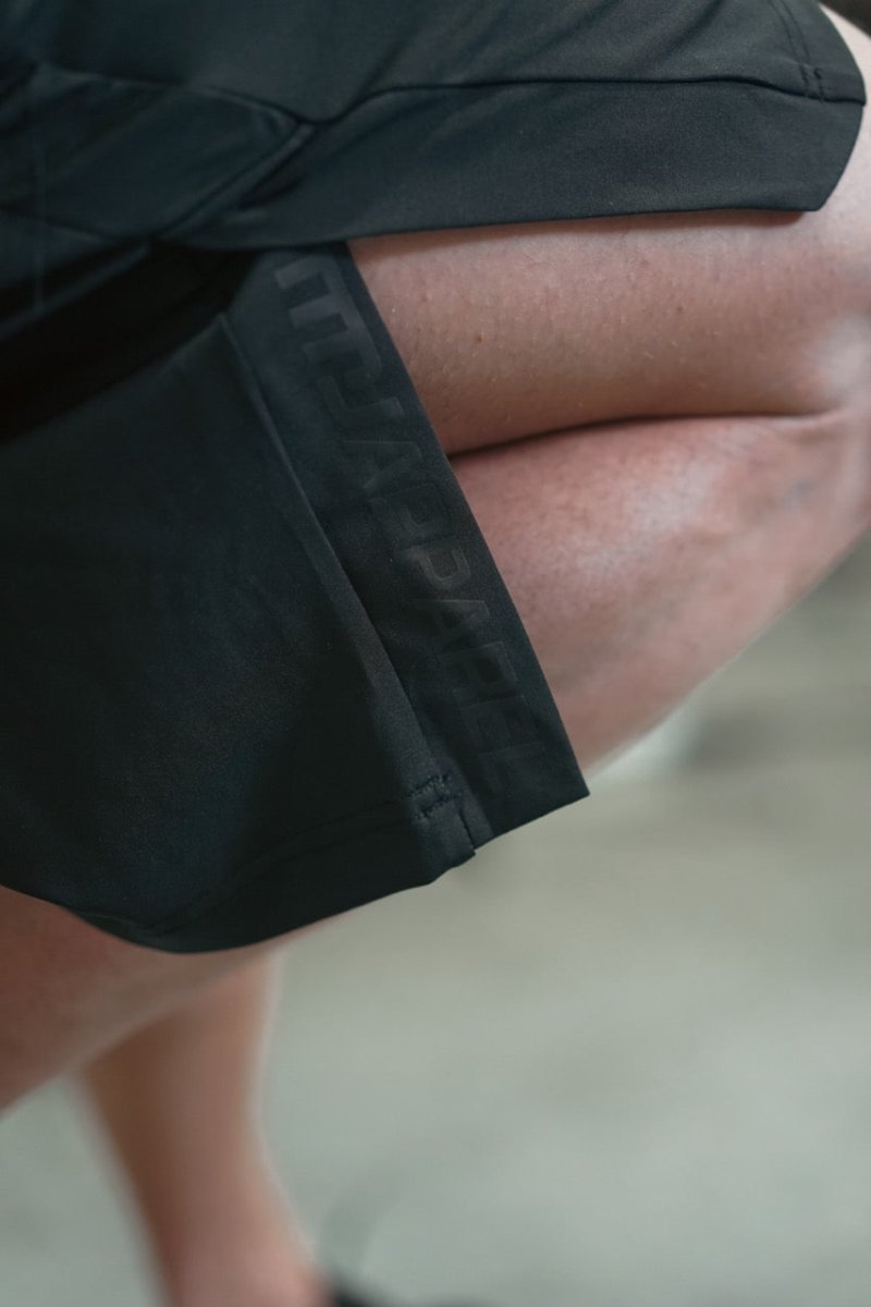TMJ Apparel - TMJ Apparel Performance Training Shorts - Small - Black/Black