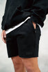 TMJ Apparel - TMJ Apparel Everyday Cut Off Fleece Shorts - Small - Black