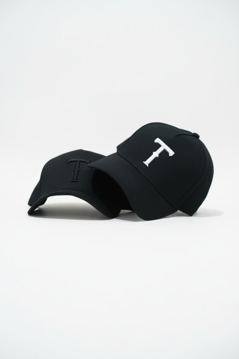 TMJ Apparel - 9PHIFTY "T" A - Frame Snapback Hat - White -