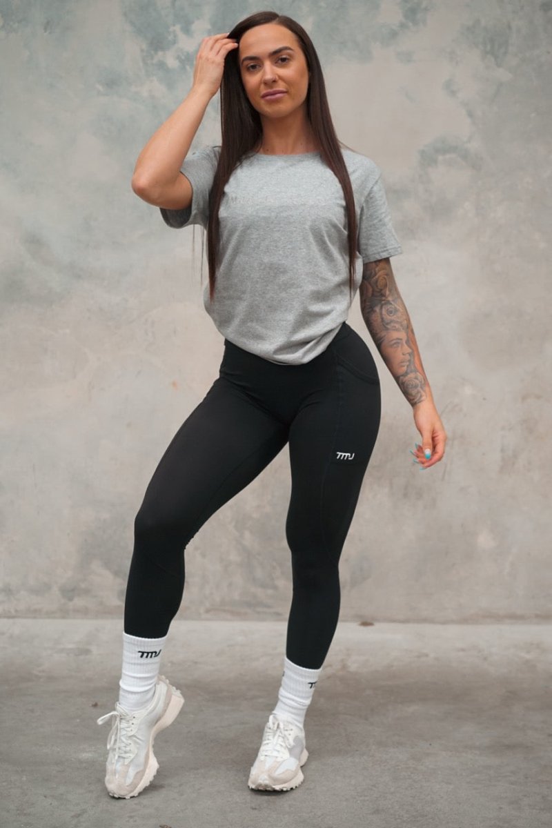 TMJ Apparel - TMJ Apparel Logo Tee - XS - Black