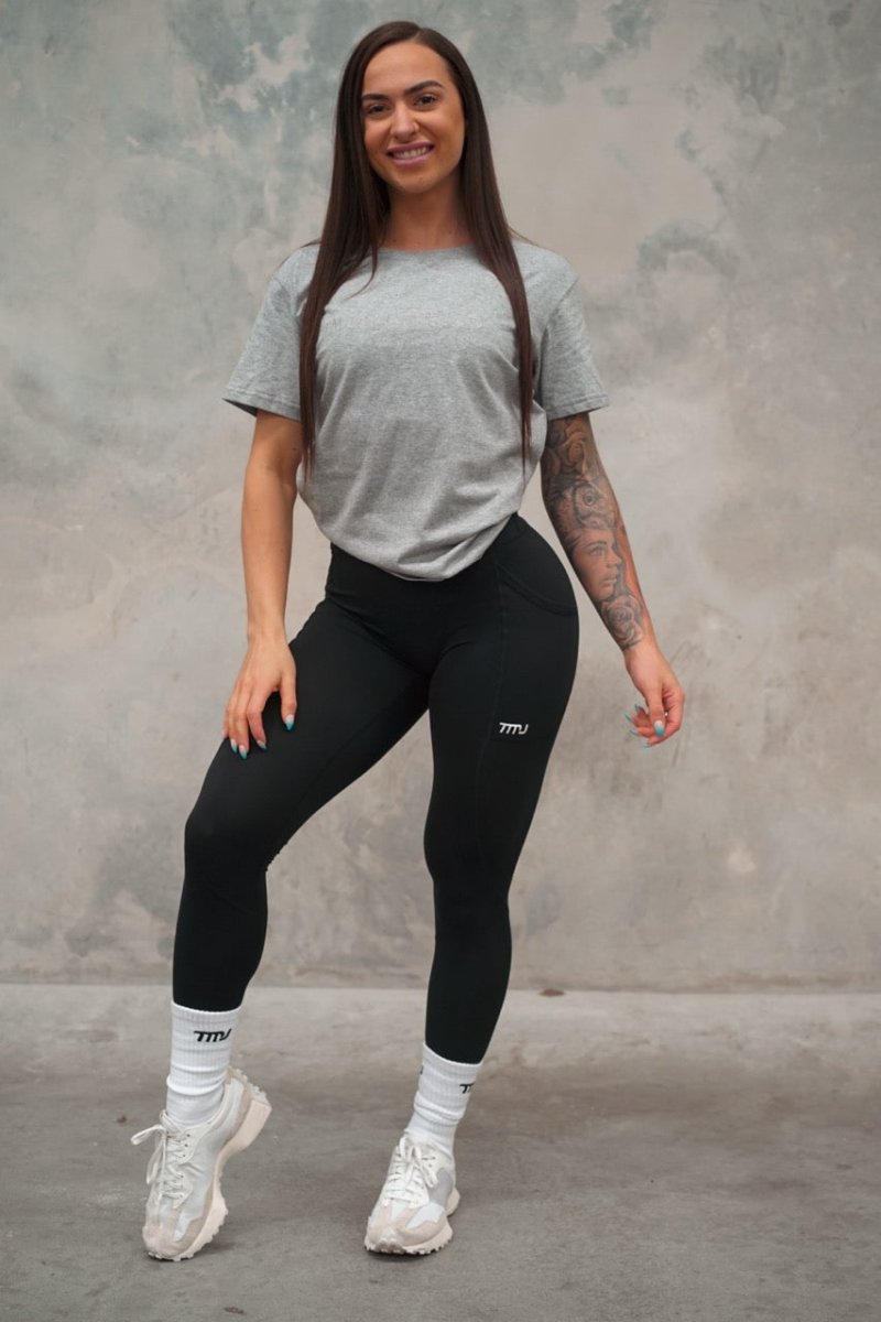 TMJ Apparel - TMJ Apparel Logo Tee - XS - Grey