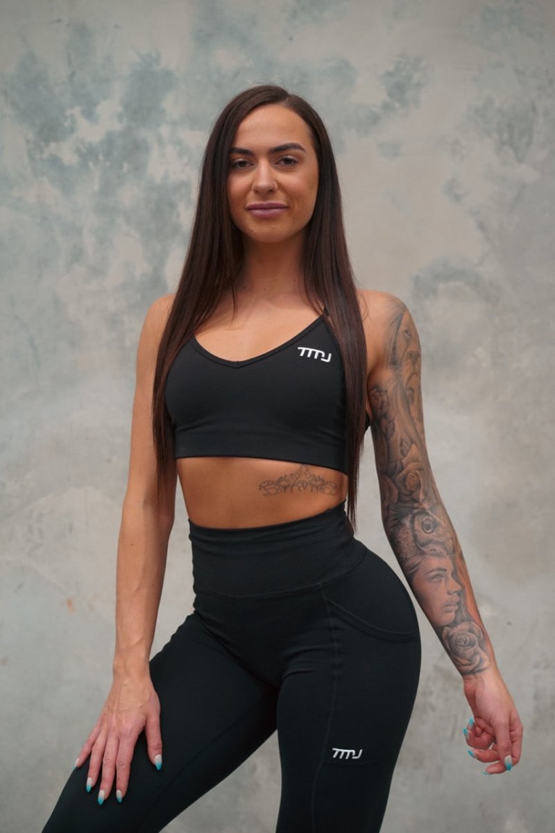 TMJ Apparel - TMJ Apparel Minx Bra - Small - Brown Leopard