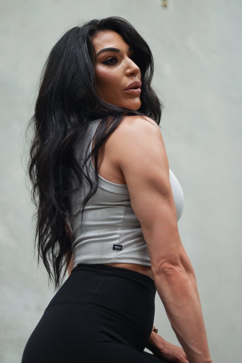 TMJ Apparel - TMJ Apparel Kendall Rib Tank - Small - White