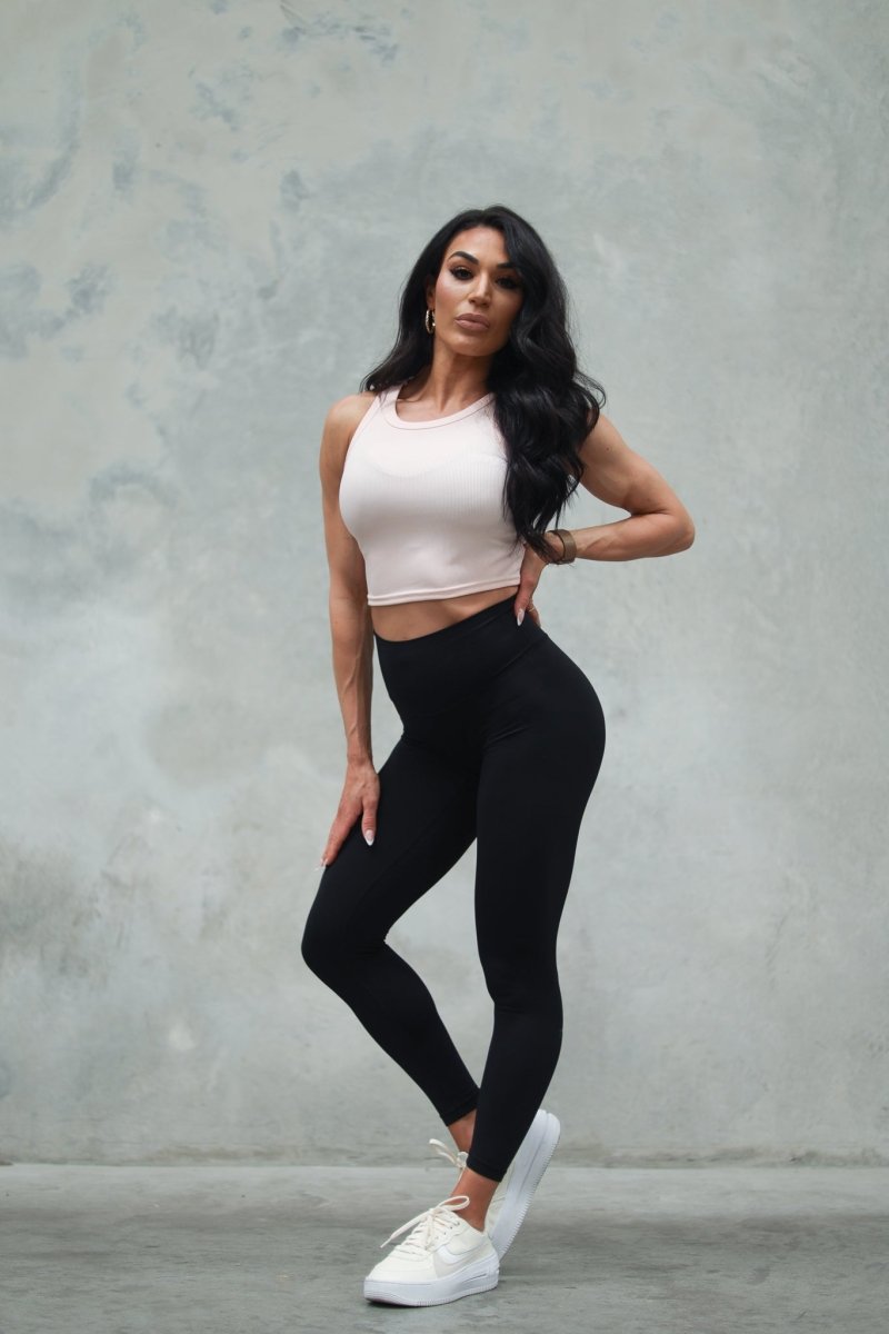 TMJ Apparel - TMJ Apparel Kendall Rib Tank - Small - Pink