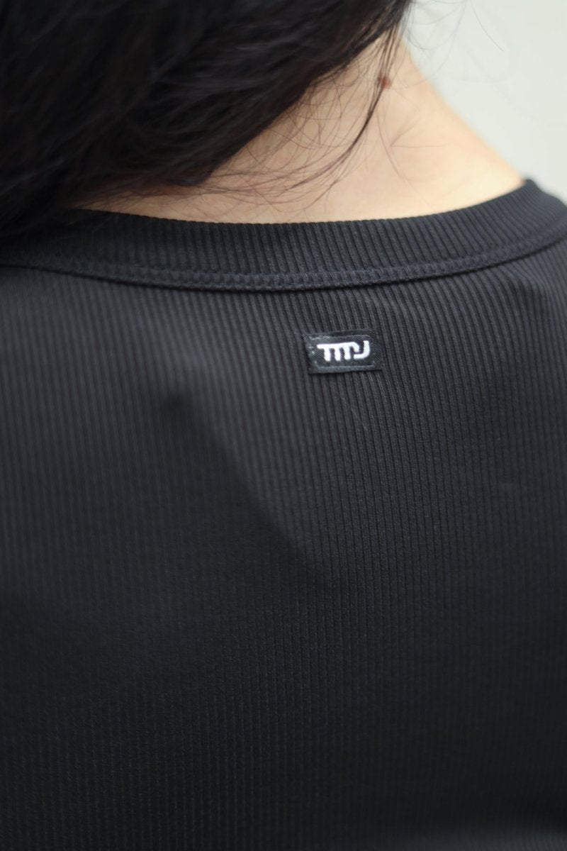 TMJ Apparel - TMJ Apparel Kendall Rib Tank - Small - Black