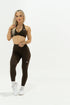 TMJ Apparel - Sculpt Tights V2 - Dark Brown - XS