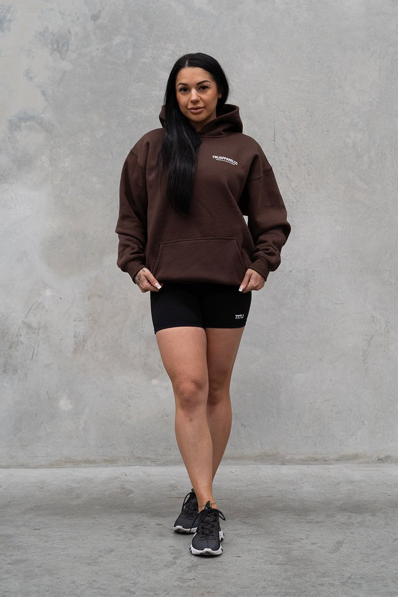 TMJ Apparel - Athleticulture Hoodie - Dark Brown - XS