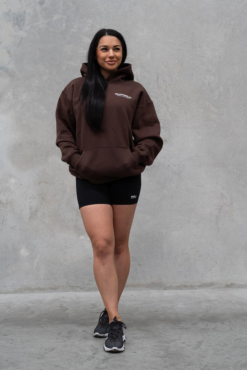 TMJ Apparel - Athleticulture Hoodie - Dark Brown - XS