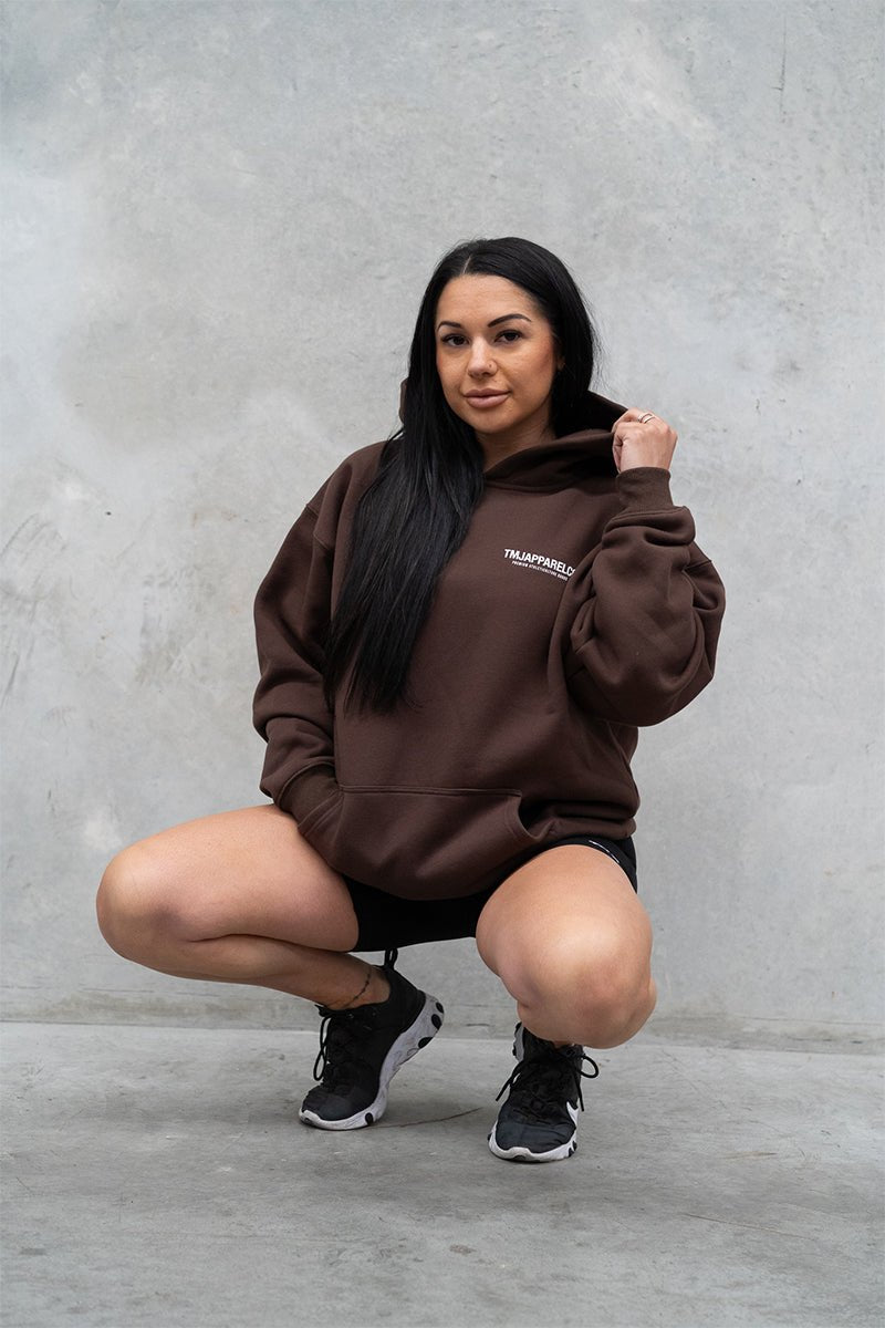 TMJ Apparel - Athleticulture Hoodie - Dark Brown - XS