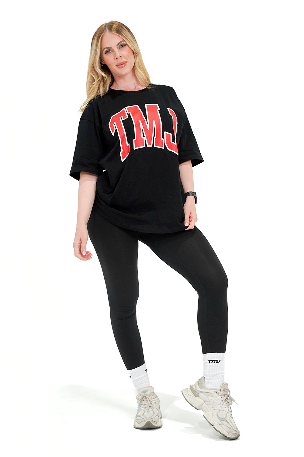 Oversized Warm-Up Tee