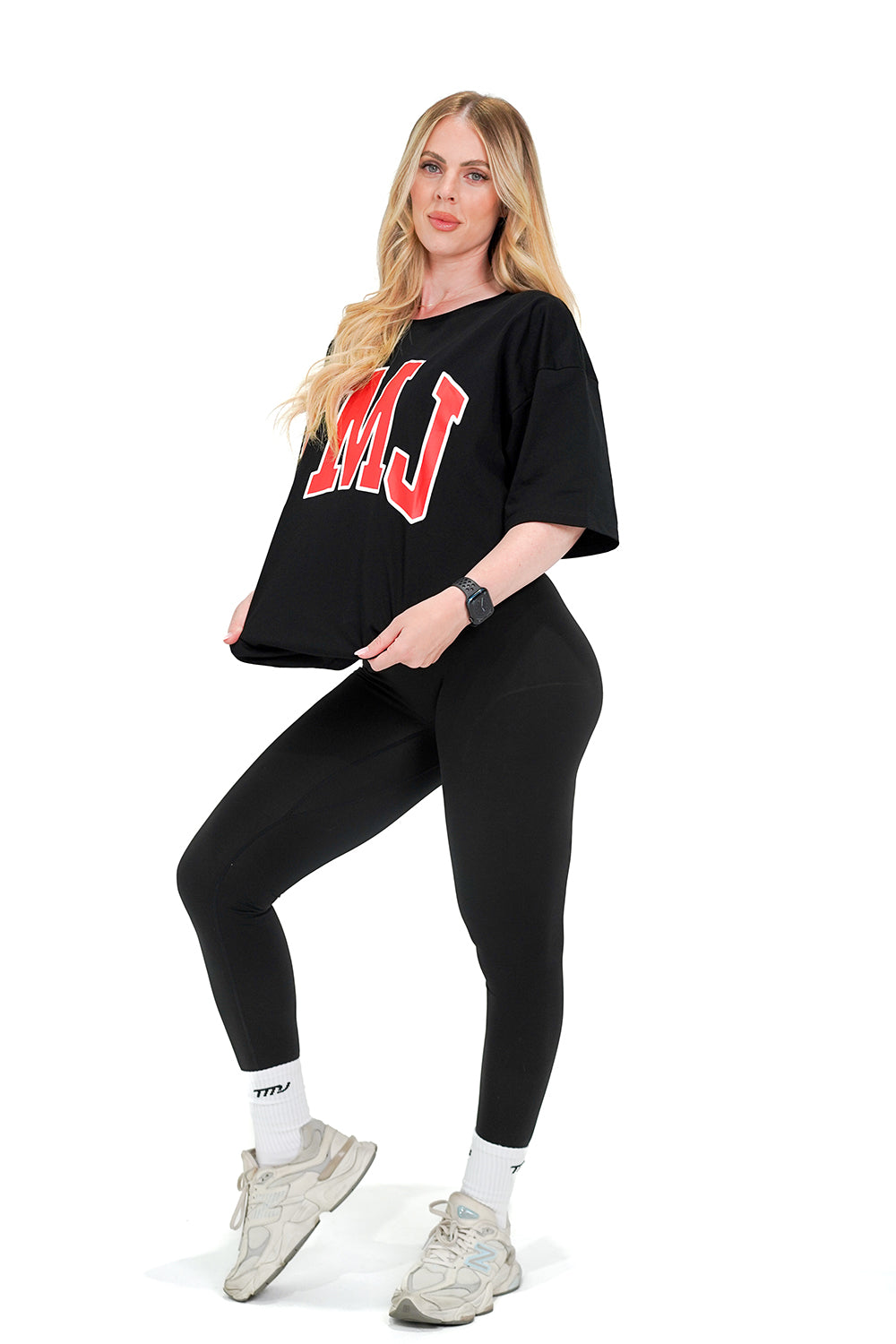 Oversized Warm-Up Tee