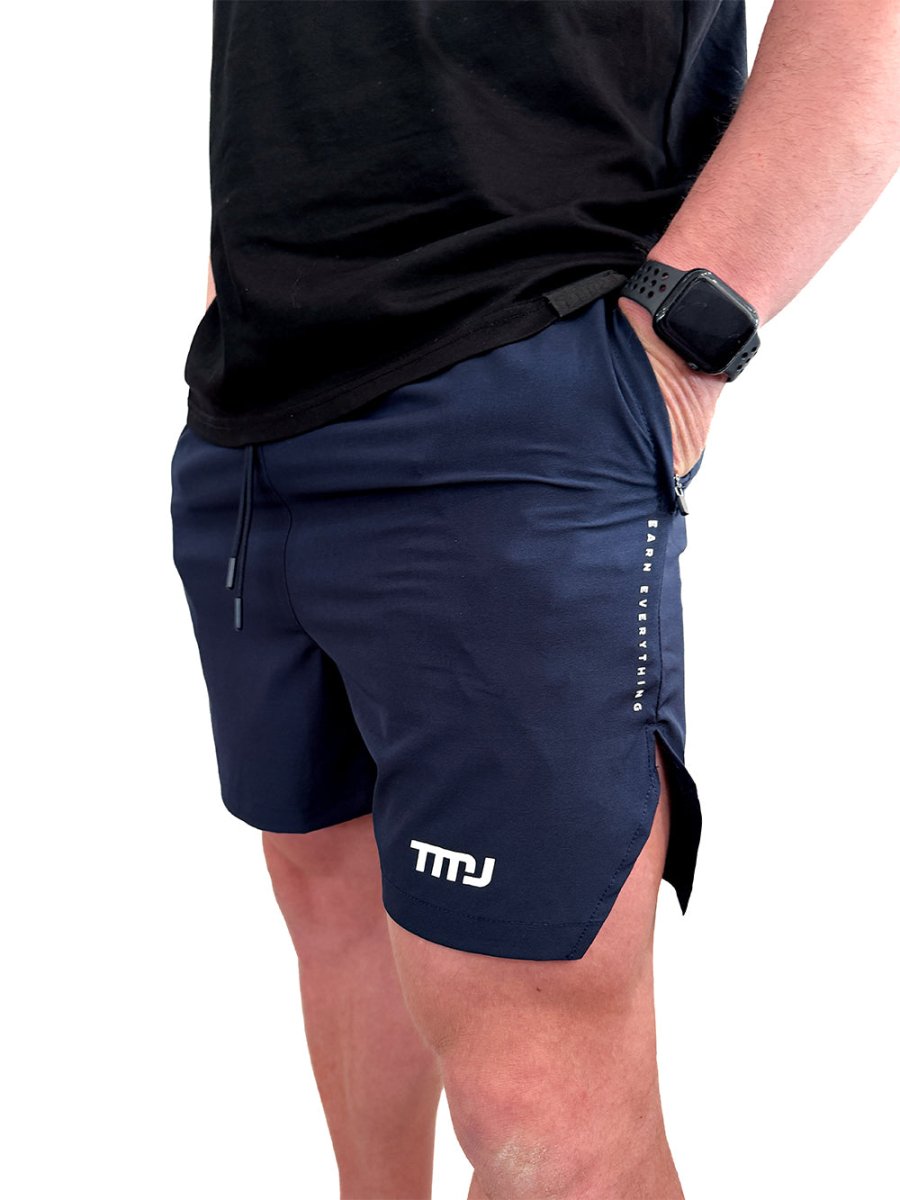 TMJ Apparel - Earn Everything Training Short - Navy - Small