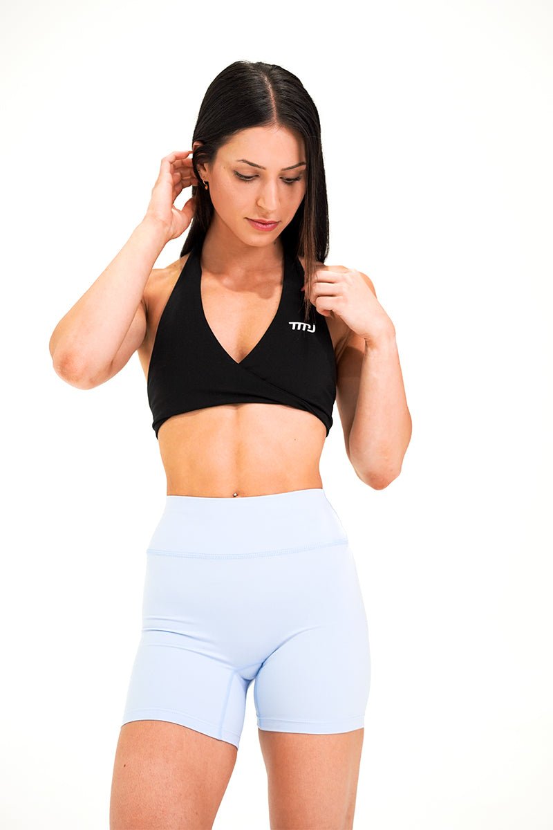 TMJ Apparel - Chloe Shorts - Light Blue - X - Small