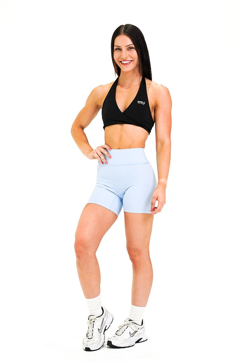 TMJ Apparel - Chloe Shorts - Light Blue - X - Small