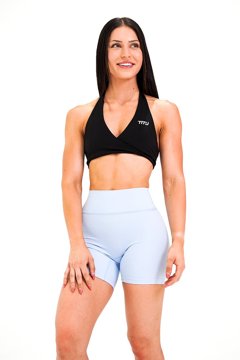 TMJ Apparel - Chloe Shorts - Light Blue - X - Small