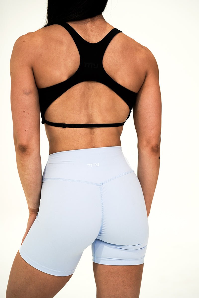 TMJ Apparel - Chloe Shorts - Light Blue - X - Small