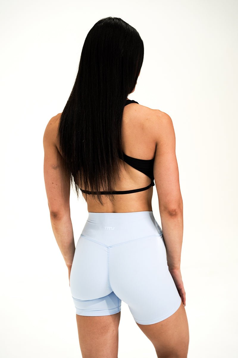 TMJ Apparel - Chloe Shorts - Light Blue - X - Small