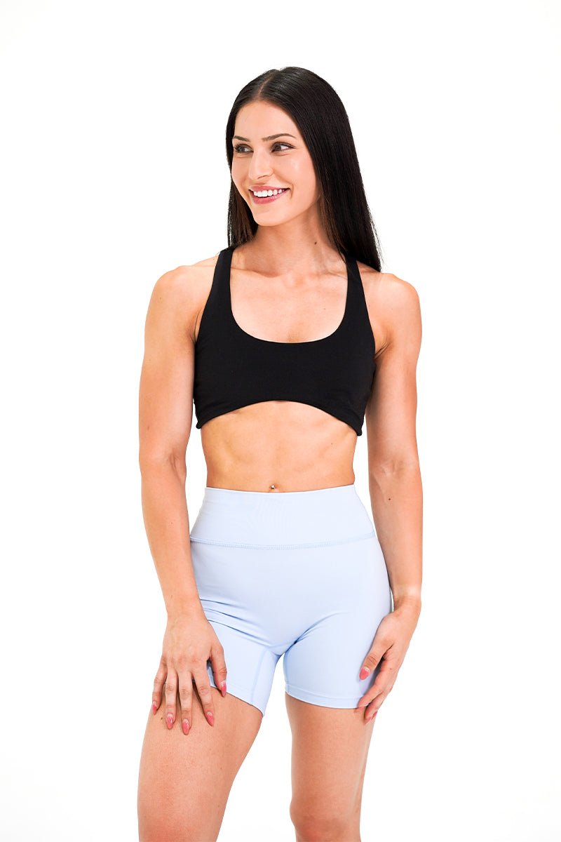 TMJ Apparel - Chloe Shorts - Light Blue - X - Small