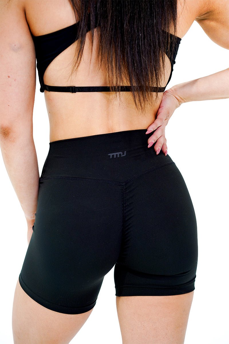 TMJ Apparel - Chloe Shorts - Black - X - Small