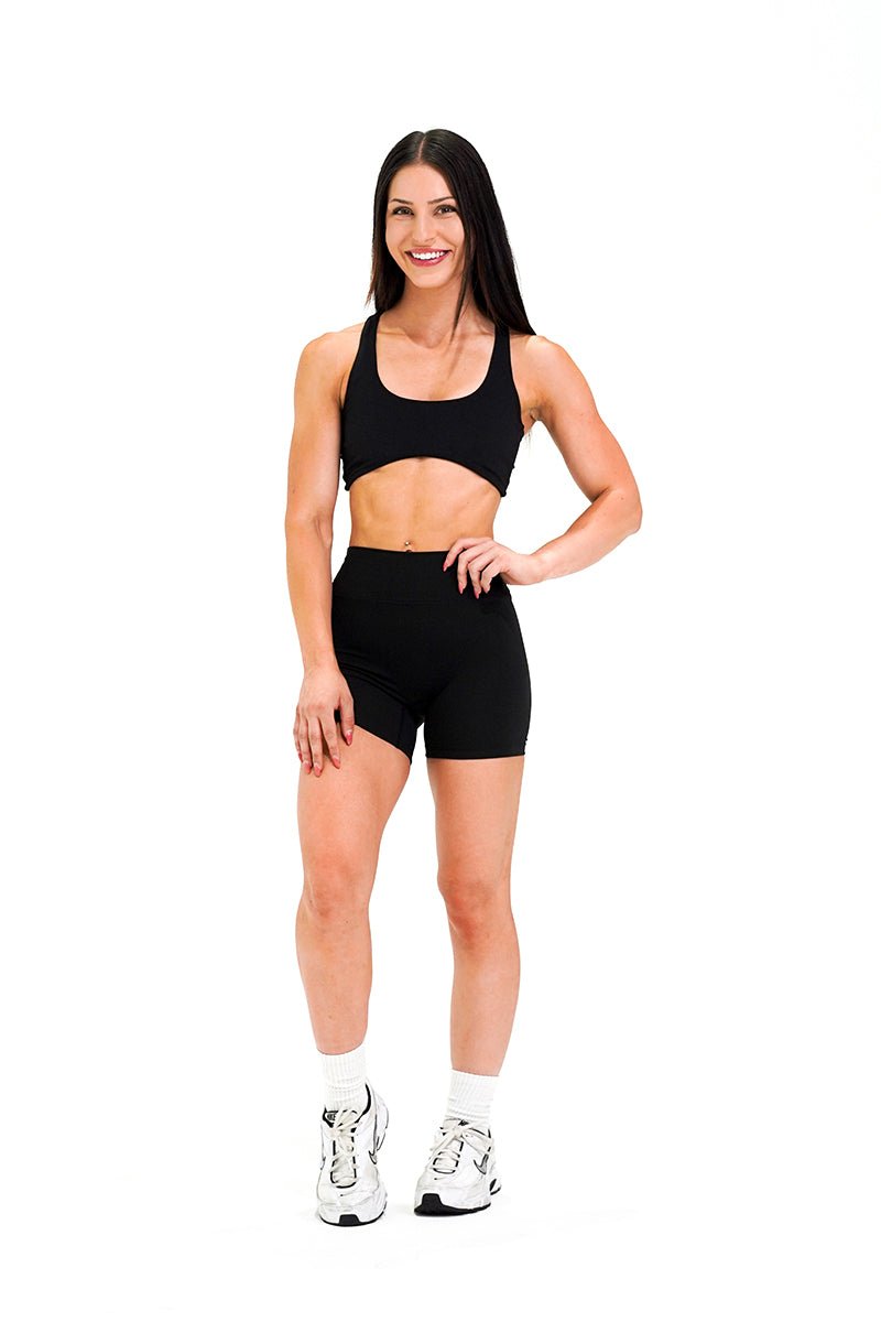 TMJ Apparel - Chloe Shorts - Black - X - Small