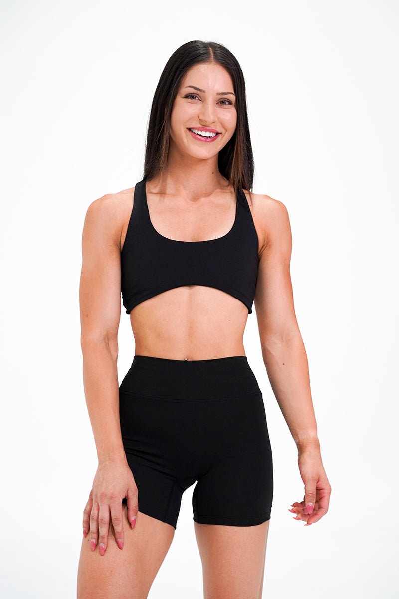 TMJ Apparel - Chloe Shorts - Black - X - Small