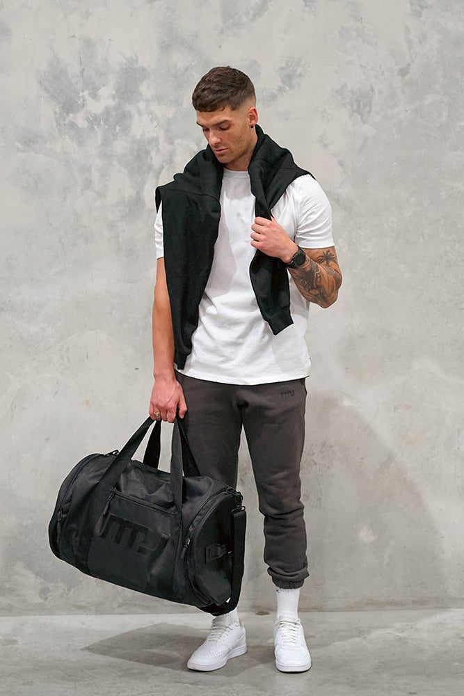 TMJ Apparel - TMJ Apparel Everyday Fleece Cuffed Trackpants - XS - Black