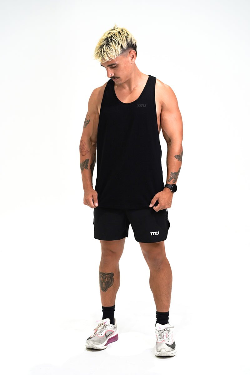 TMJ Apparel - Hero Training Singlet - Black - Small
