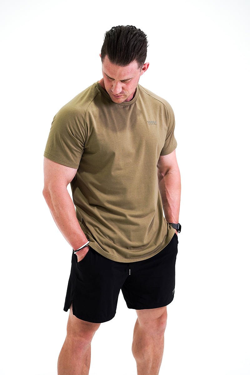TMJ Apparel - Hero Training T-Shirt - Khaki - Small