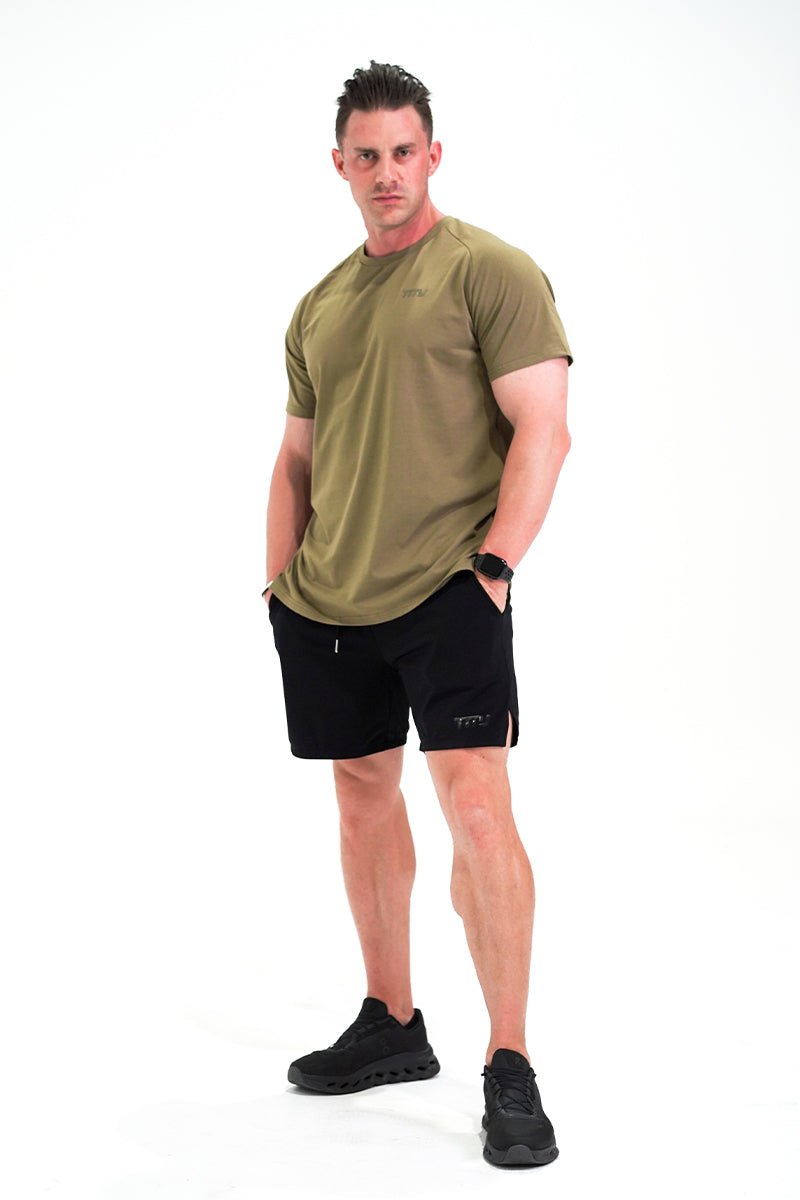 TMJ Apparel - Hero Training T-Shirt - Khaki - Small