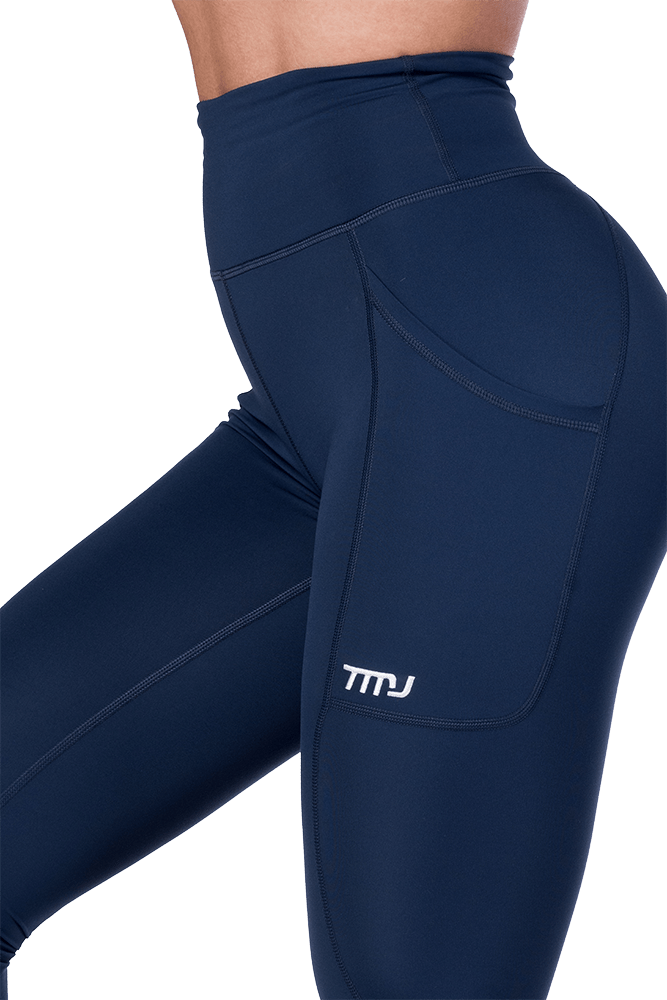 TMJ Apparel - Sculpt Tights V2 - Navy Blue - XS