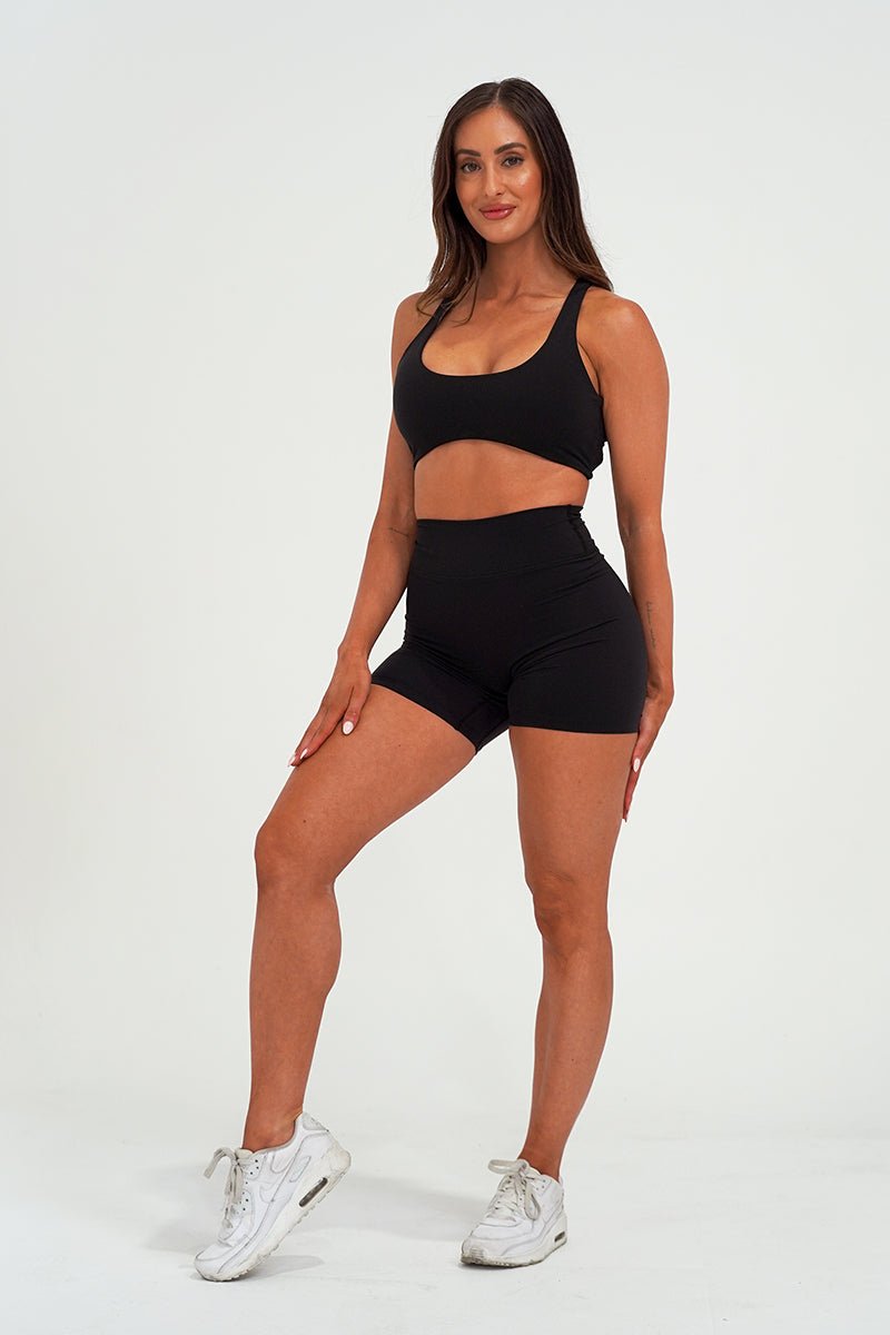 TMJ Apparel - Alex Crop - Black - X - Small