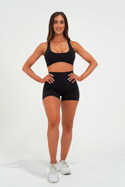 TMJ Apparel - Alex Crop - Black - X - Small