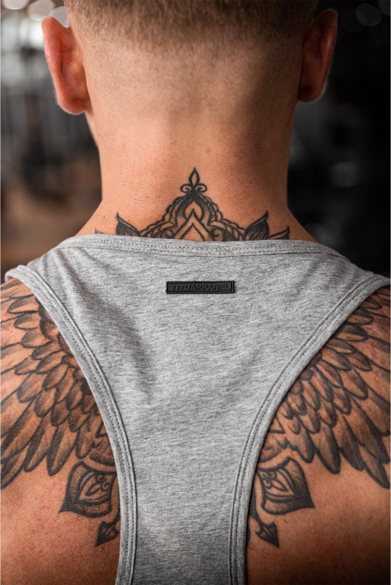 TMJ Apparel - Legacy V2 Training Singlet - Grey - Small