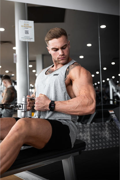 TMJ Apparel - Legacy V2 Training Singlet - Grey - Small