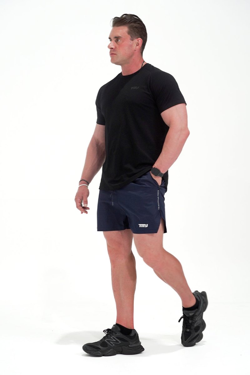 TMJ Apparel - Earn Everything Training Short - Navy - Small