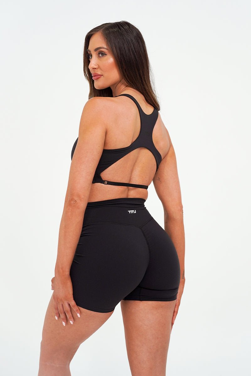 TMJ Apparel - Alex Crop - Black - X - Small