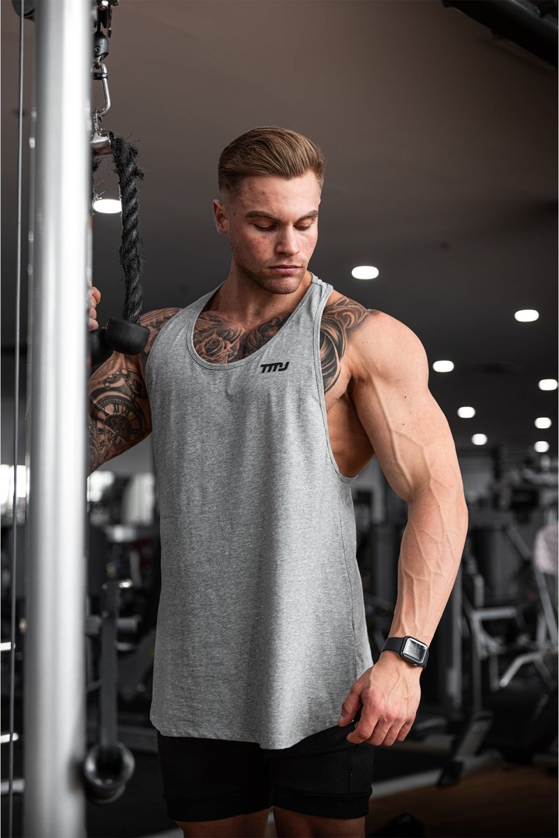 TMJ Apparel - Legacy V2 Training Singlet - Grey - Small