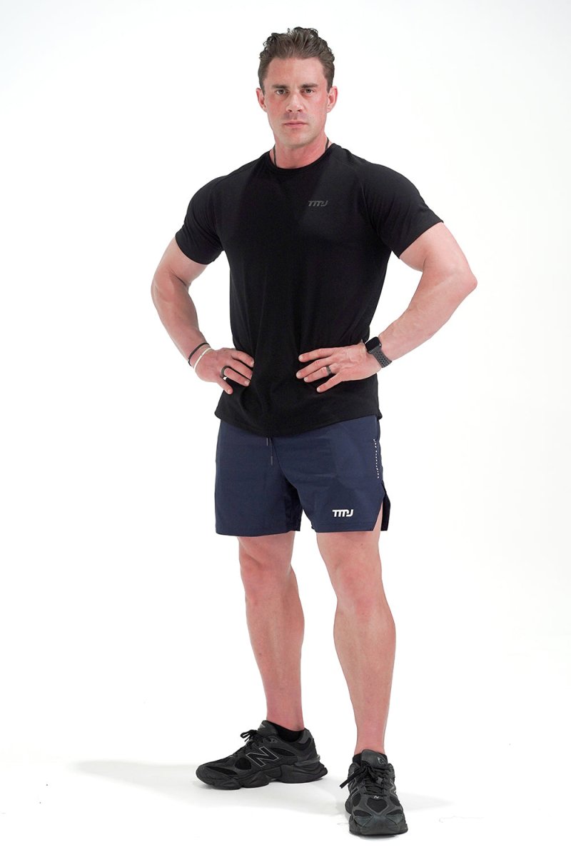 TMJ Apparel - Earn Everything Training Short - Navy - Small