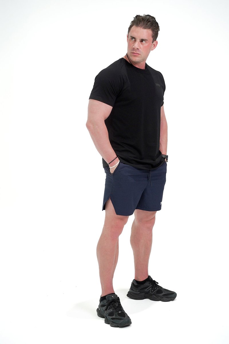 TMJ Apparel - Earn Everything Training Short - Navy - Small