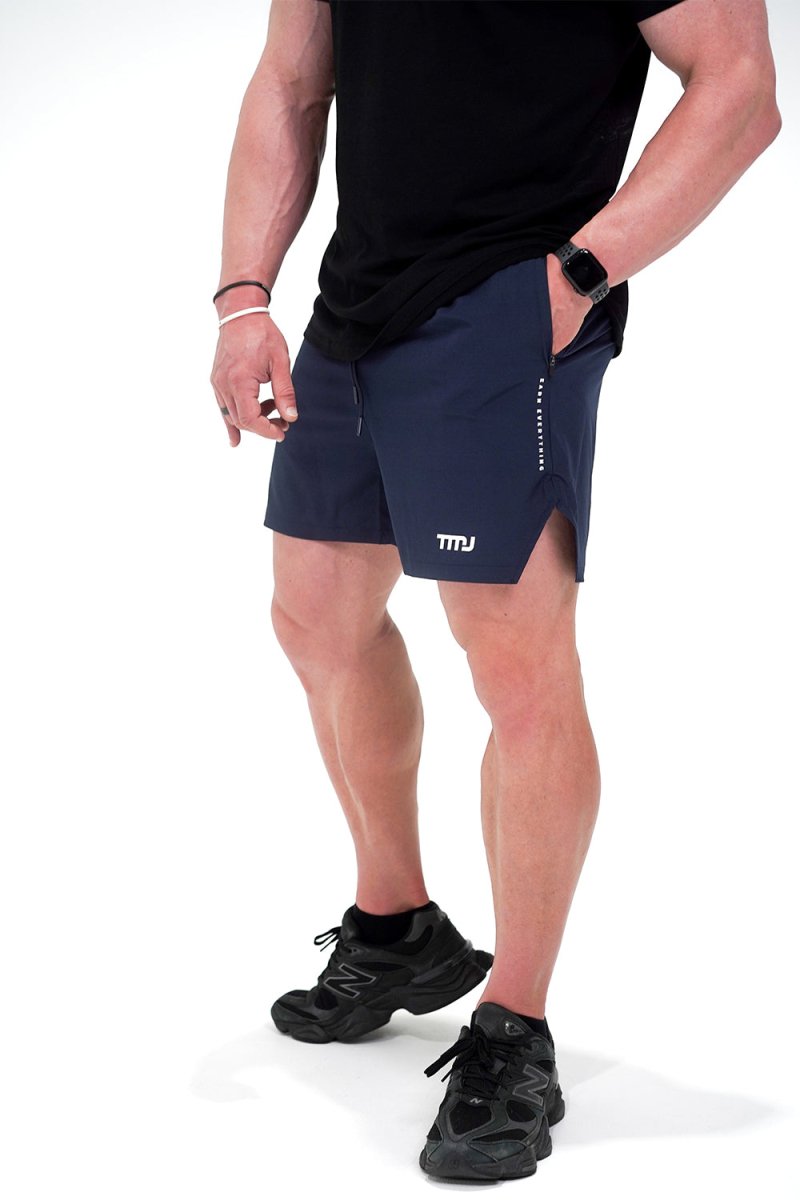TMJ Apparel - Earn Everything Training Short - Navy - Small