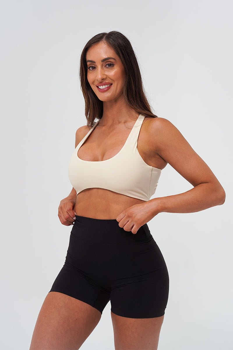 TMJ Apparel - Alex Crop - Cream - X - Small