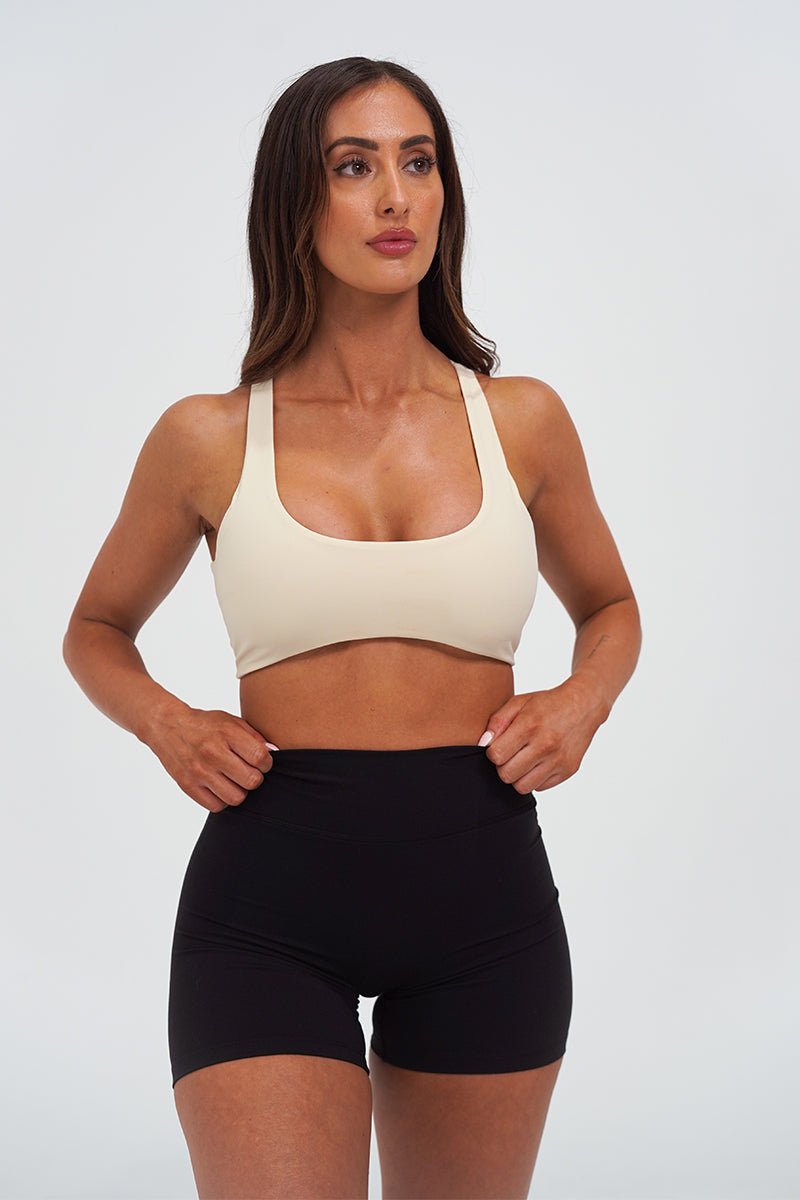 TMJ Apparel - Alex Crop - Cream - X - Small