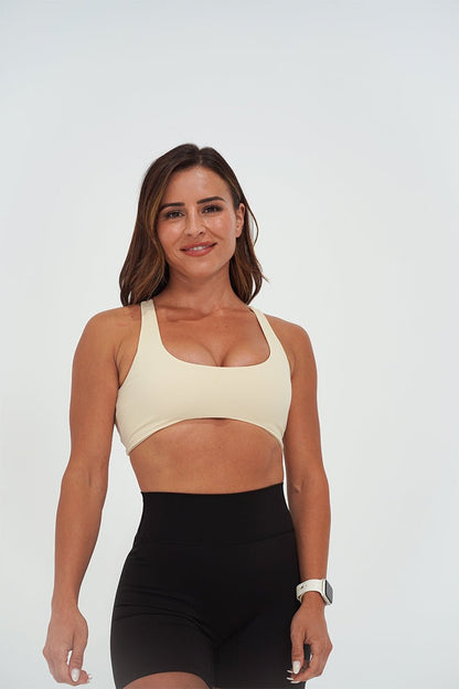 TMJ Apparel - Alex Crop - Cream - X - Small