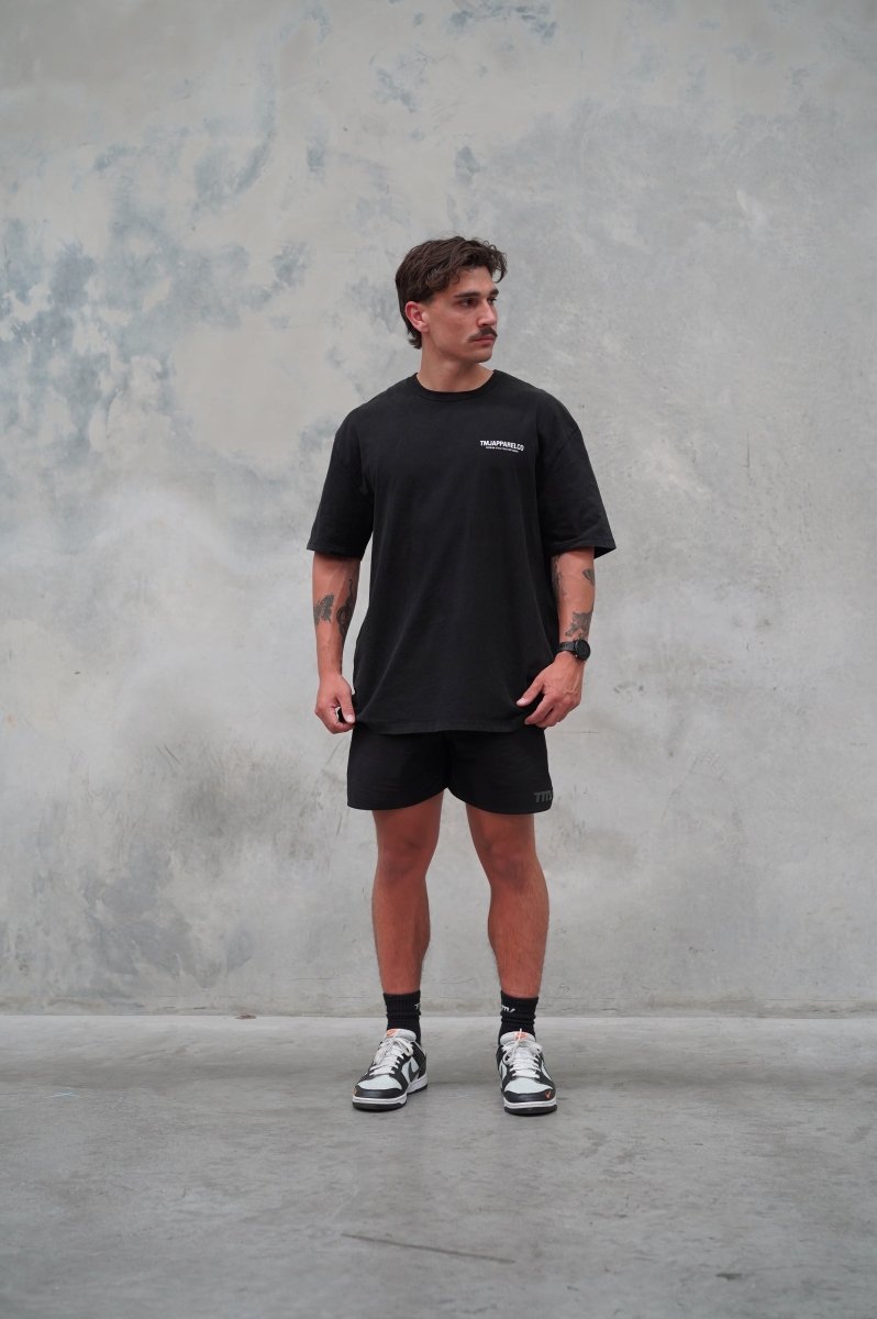 TMJ Apparel - TMJ Apparel 1993 Athleticulture Tee - Small - Washed Black